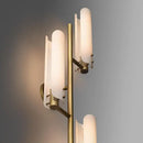 GobekUsa LED Wall Sconce Copper Gold White Minimalist Art Deco Modern Light