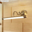 GobekUsa Modern Integrated LED Brass Finish Wall Sconce Light for Bathroom - Vanity Lighting, 17"/22" Wide