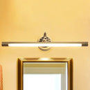GobekUsa Modern Integrated LED Brass Finish Wall Sconce Light for Bathroom - Vanity Lighting, 17"/22" Wide