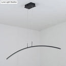 GobekUsa Modern Arched LED Pendant Light - Acrylic Dining Room Island Lighting