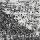 Modern Area Rug Mero Abstract Design - Black and White