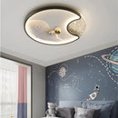 GobekUsa Astronaut Moonlight LED Ceiling Light for Kids' Bedroom & Living Room