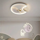 GobekUsa Astronaut Moonlight LED Ceiling Light for Kids' Bedroom & Living Room