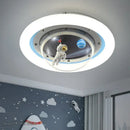 GobekUsa Astronaut Spaceman Planet Kids Room Ceiling Lamp