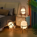 GobekUsa Bamboo LED Desk Lamp: Modern, Simple, and Stylish Table Light for Home Decor