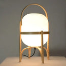 GobekUsa Bamboo LED Desk Lamp: Modern, Simple, and Stylish Table Light for Home Decor