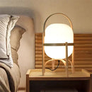 GobekUsa Bamboo LED Desk Lamp: Modern, Simple, and Stylish Table Light for Home Decor