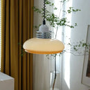 GobekUsa Glass LED Chandelier: Modern Bauhaus Style Pendant Light for Home, Restaurant, and Bar
