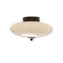GobekUsa Bauhaus Cream White Glass Ceiling Lamp LED Light