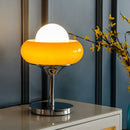 GobekUsa Guzzini Modern Bauhaus Table Lamp Bedroom Study Living Room Retro Yellow Cream