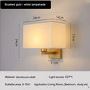 GobekUsa Elegant Bedroom Wall Lamp, Modern & Minimalist Design for Hotel & Living Room