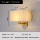GobekUsa Elegant Bedroom Wall Lamp, Modern & Minimalist Design for Hotel & Living Room