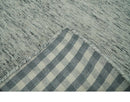 Beige and Charcoal Shaded Hand Tufted Natural Wool Area Rug - Modern Contemporary by The Rug Decor