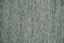 Modern Beige and Charcoal Solid Shaded Hand Tufted Natural Wool Area Rug