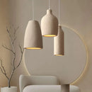 GobekUsa Cement LED Chandelier Light for Home Decor and Bar Designer Bedroom