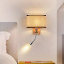 GobekUsa Fabric Adjustable Bedside Reading Lamp