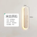 GobekUsa Courtyard LED Wall Sconce - Modern Natural Stone Outdoor Waterproof Lamp