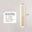 GobekUsa Courtyard LED Wall Sconce - Modern Natural Stone Outdoor Waterproof Lamp