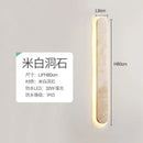 GobekUsa Courtyard LED Wall Sconce - Modern Natural Stone Outdoor Waterproof Lamp