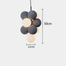 GobekUsa Abstracta Pendant Lamp: Stylish Designer Fabric Chandelier for Home, Office, and Dining Space