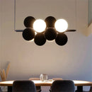 GobekUsa Abstracta Pendant Lamp: Stylish Designer Fabric Chandelier for Home, Office, and Dining Space