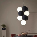GobekUsa Abstracta Pendant Lamp: Stylish Designer Fabric Chandelier for Home, Office, and Dining Space