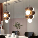 GobekUsa Abstracta Pendant Lamp: Stylish Designer Fabric Chandelier for Home, Office, and Dining Space