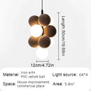 GobekUsa Abstracta Pendant Lamp: Stylish Designer Fabric Chandelier for Home, Office, and Dining Space