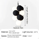 GobekUsa Abstracta Pendant Lamp: Stylish Designer Fabric Chandelier for Home, Office, and Dining Space