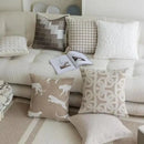 GobekUsa Geometric Jacquard Cushion Cover Modern Luxury Decorative Pillows