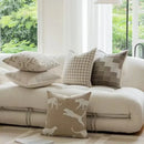 GobekUsa Geometric Jacquard Cushion Cover Modern Luxury Decorative Pillows