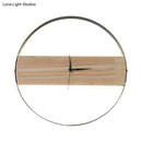 GobekUsa Contemporary Beige Wall Sconce with Acrylic LED - Flush Mount, Rectangular/Round Parlor Design.