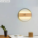 GobekUsa Contemporary Beige Wall Sconce with Acrylic LED - Flush Mount, Rectangular/Round Parlor Design.