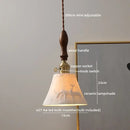GobekUsa Ceramic LED Pendant Light Fixture Modern Hanging Lamp for Home Decor