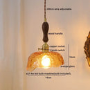 GobekUsa Ceramic LED Pendant Light Fixture Modern Hanging Lamp for Home Decor