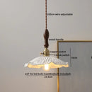 GobekUsa Ceramic LED Pendant Light Fixture Modern Hanging Lamp for Home Decor