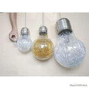 GobekUsa Big Bulb LED Pendant Lights Glass Hanglamp Fixture for Home Décor