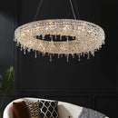 GobekUsa Bird Nest Crystal Pendant Chandelier | Modern Hall Hotel Living Dining Room Luster