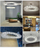 GobekUsa Bird Nest Crystal Pendant Chandelier | Modern Hall Hotel Living Dining Room Luster