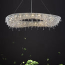 GobekUsa Bird Nest Crystal Pendant Chandelier | Modern Hall Hotel Living Dining Room Luster