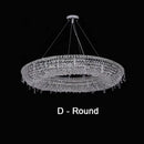 GobekUsa Bird Nest Crystal Pendant Chandelier | Modern Hall Hotel Living Dining Room Luster