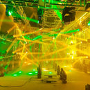 GobekUsa 150W LED Moving Head Beam+Spot Light with 18 Rotating Prisms