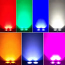 GobekUsa 200W COB LED Par Audience Blinder Light RGBWA UV 6IN1 Strobe Wash Disco Dj