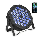 Modern black 36 led rgbw stage par light party room fixture by Decorbites