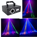 GobekUsa 3D DJ Laser Lights RGB Colorful DMX Scanner Beam Xmas Party Disco Light