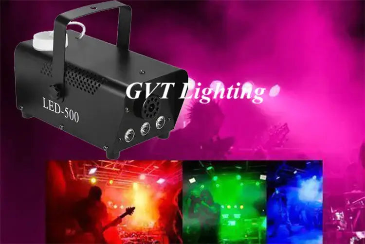 GobekUsa 500W RGB LED Smoke Machine - Water-Based Special Effects Fog Machine, photo 4 of 6