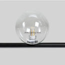 GobekUsa Double Glass Shade Pendant Light: Nordic Minimalist Design, LED Lamp for Living Room, Restaurant