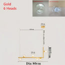 GobekUsa Double Glass Shade Pendant Light: Nordic Minimalist Design, LED Lamp for Living Room, Restaurant