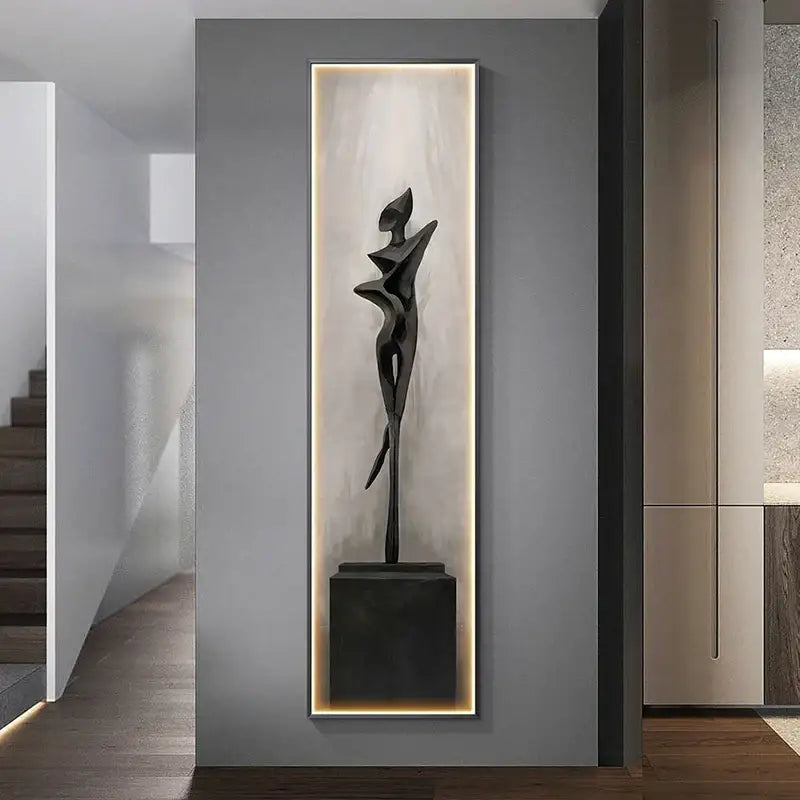 GobekUsa Abstract Art LED Wall Lamp for Home Decor, photo 3 of 10