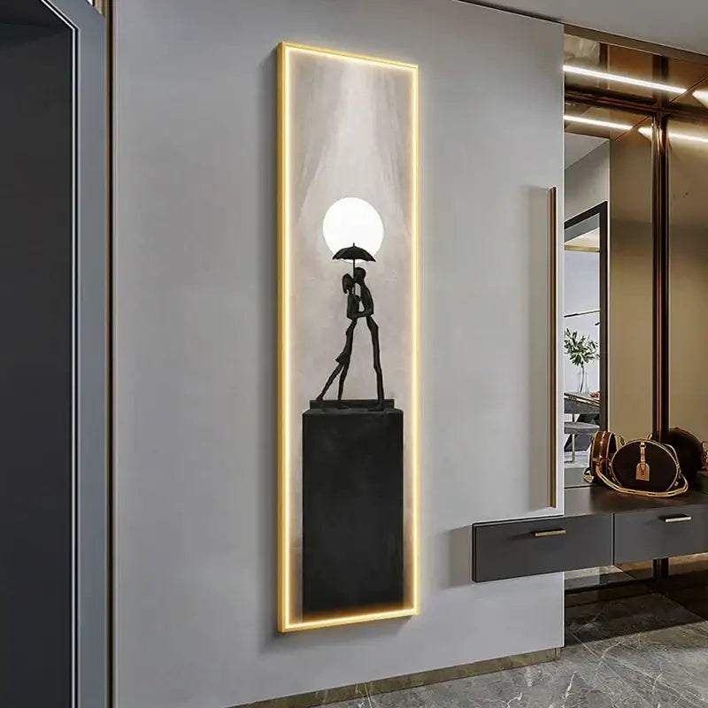 GobekUsa Abstract Art LED Wall Lamp for Home Decor, photo 5 of 10